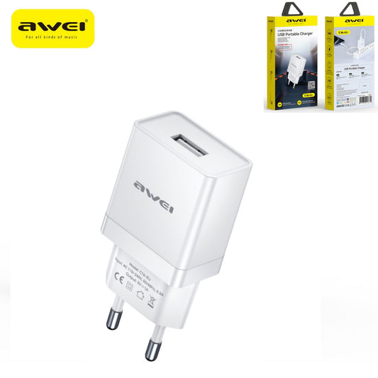 AWEI C16-EU 5 W Caricatore Auto con Ingresso USB