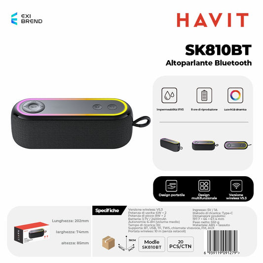 HAVIT SK810BT Speaker Bluetooth