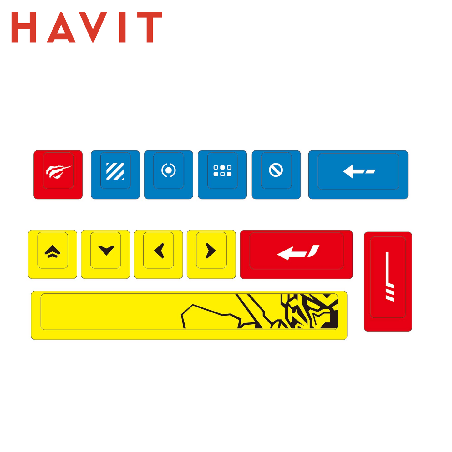 HAVIT KeyCaps + Switch - KC007