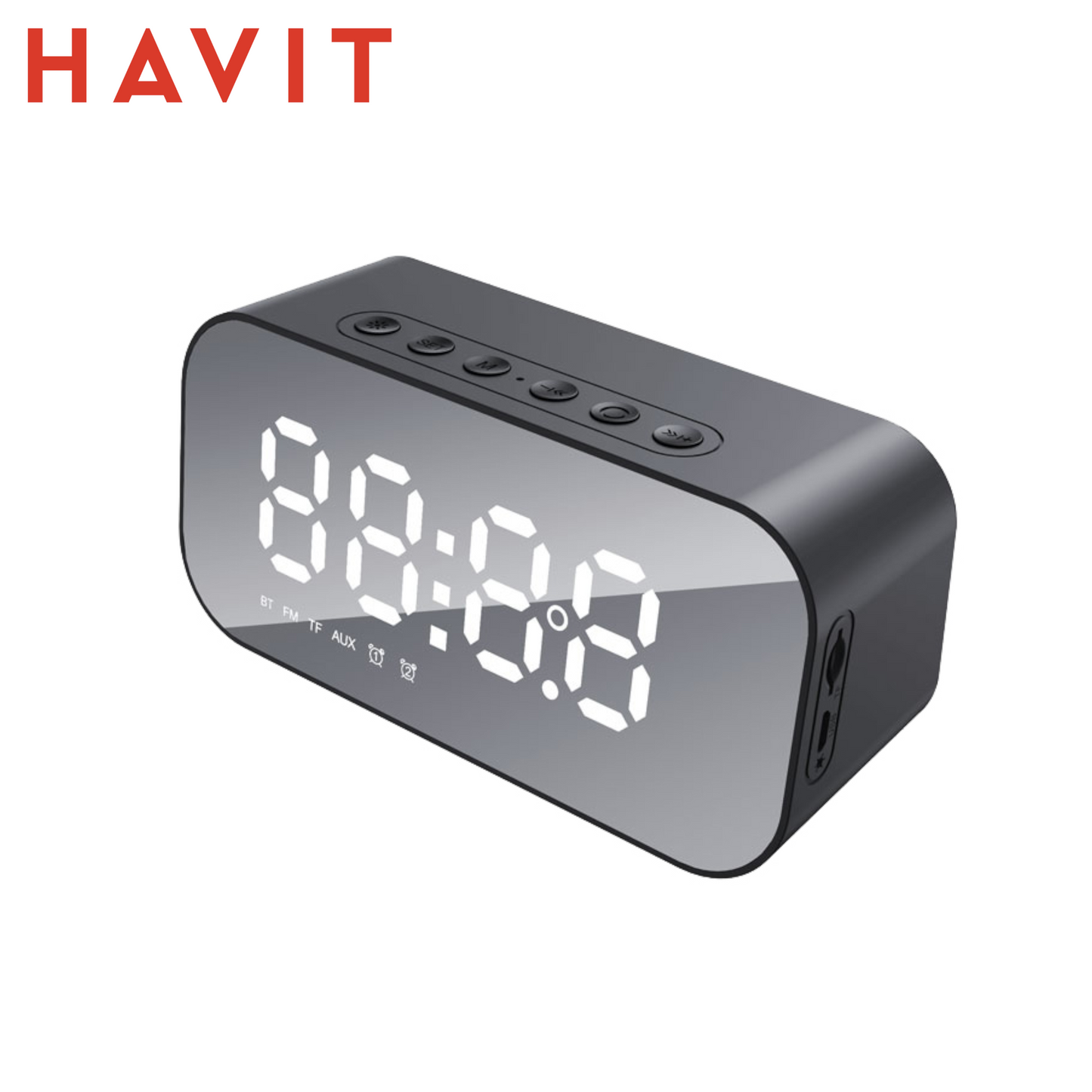 HAVIT M3 – Altoparlante Bluetooth con Funzione Sveglia & Radio