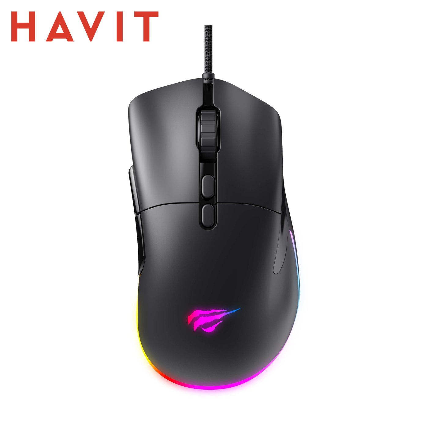 HAVIT MS954 – Mouse Gaming RGB Cablato – Fino a 12.000 DPI