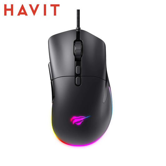 HAVIT MS954 – Mouse Gaming RGB Cablato – Fino a 12.000 DPI