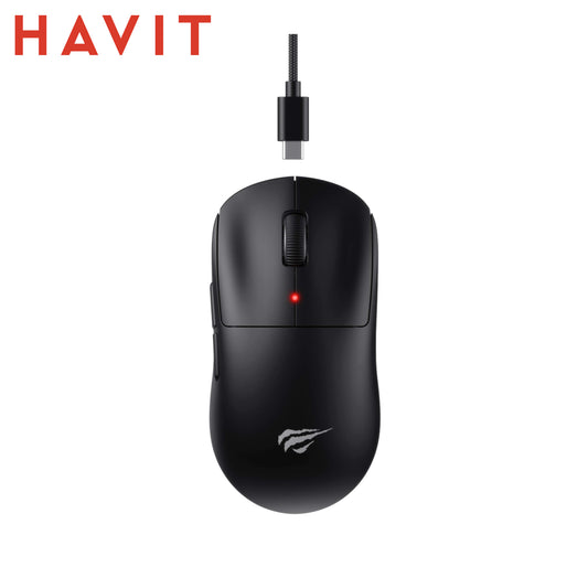 HAVIT MS970WB Pro – Mouse Gaming Wireless/USB-C 12000 DPI