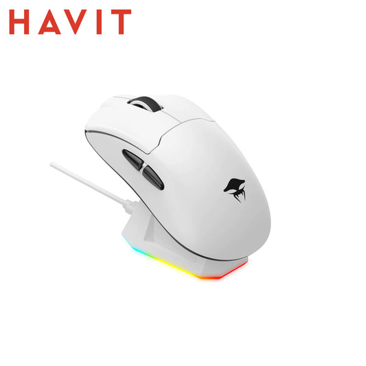 HAVIT StarBlaze-2 Mouse Gaming Wireless/Bluetooth/USB-C 59 g – DPI fino a 26000