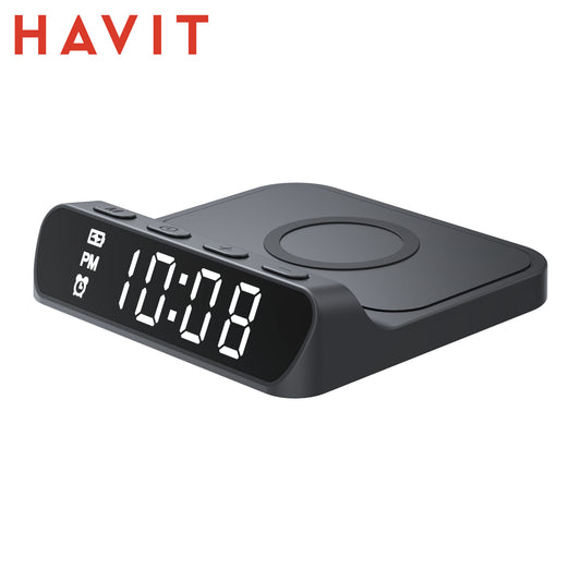 HAVIT Orologio con Ricarica Wireless - W3031